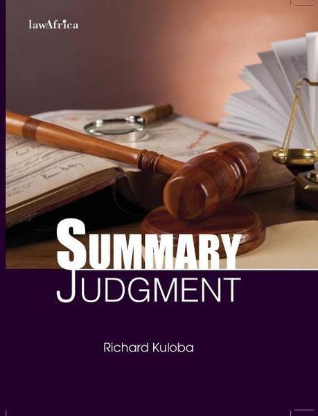 Summary Judgment eBook
