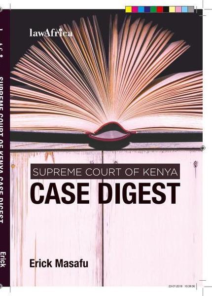 Supreme Court of Kenya Case Digest eBook