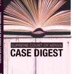 Supreme Court of Kenya Case Digest eBook