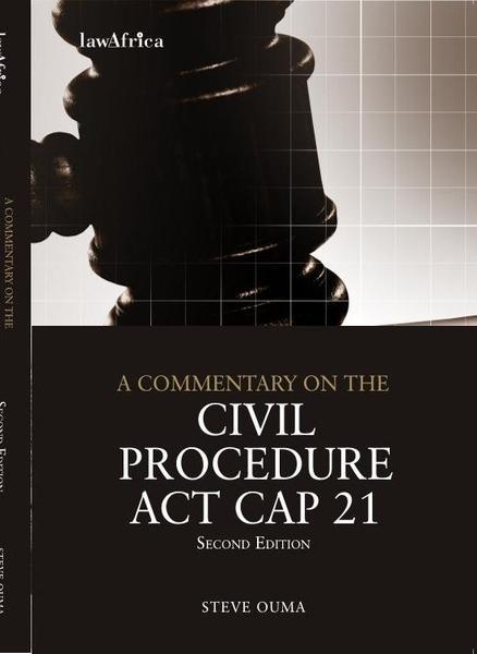 A Commentary on the Civil Procedure Act Cap 21 eBook
