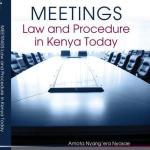 Meetings: Law and Procedure in Kenya Today eBook